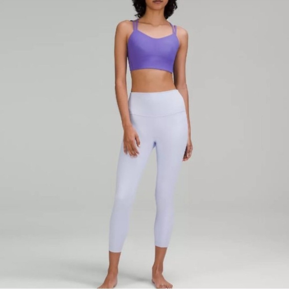 Lululemon Align High-Rise Crop 23" Pastel Blue Leggings Size 6